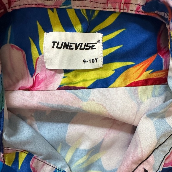 Tunevuse Flamingo Floral Print Shirt - Picture 3 of 3